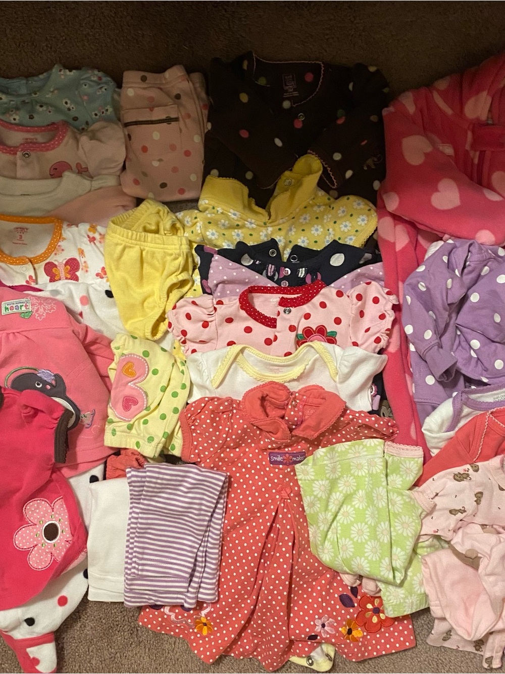 Carter’s Y2K Huge Lot of Baby Girl Clothes